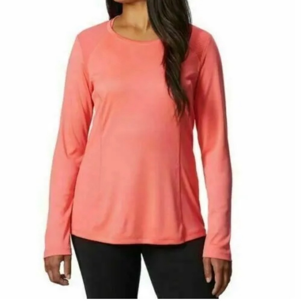 NWT Columbia Omni Wick Pink Long Sleeve Shirt - XS